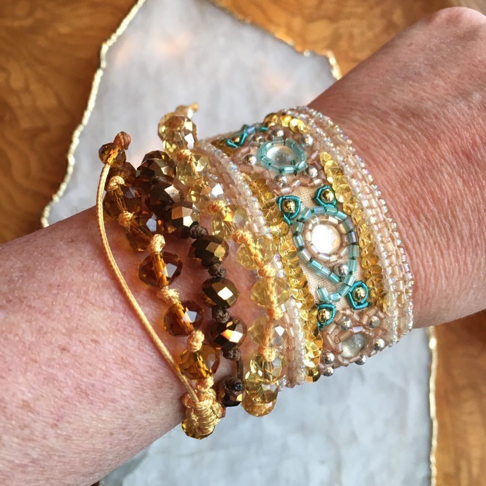BRACELET SET of Four Stackables! - Picture 5 of 8